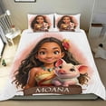 thumbnail image 1 of Moana Themed Bed Sheet Set Three Piece Set 53x79 Inches Comfortable And Skin Friendly Unique Design Creating A Star Studded Night, 1 of 6