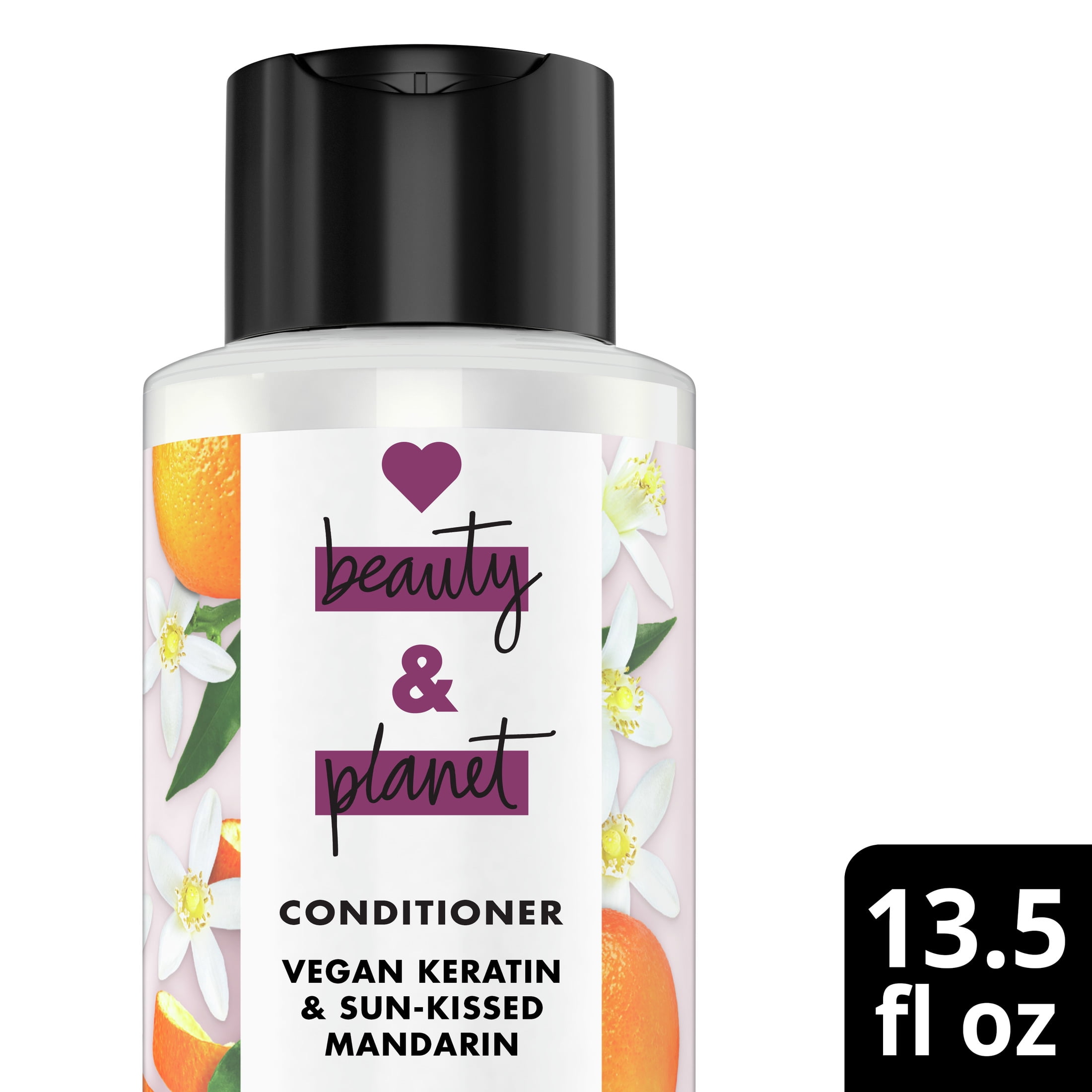 Love Beauty and Planet 5 in 1 Multi Benefits nourishing Daily Conditioner with Biotin & Sun-Kissed Mandarin, 13.5 fl oz