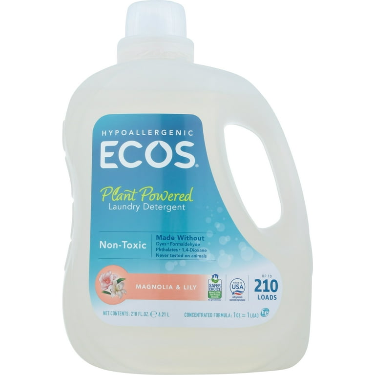 Free Clear Laundry Detergent With Enzymes ECOS®, 50 OFF