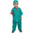 Prextex Kids Doctor Outfit, Halloween Costume for Toddler Girls and