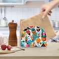 thumbnail image 6 of Colorful Drink Ice Cream Napkin Holder for Table Clear Napkin Stand Paper Holder Acrylic Organizer Dispenser Napkins for Dinner Kitchen Restaurant Room, 6 of 8
