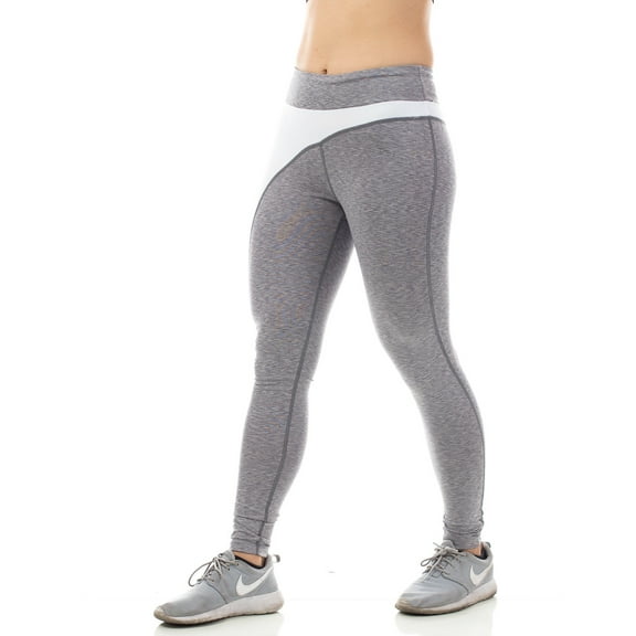 Figur Activ Full Length Yoga Legging with Asymetrical Sculpting Panel