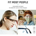 thumbnail image 3 of Safety glasses Industrial Goggles with Anti-fog Lens, Clear Safety glasses with Anti-Scratch protection Lens Goggles Eyeglasses, 3 of 5