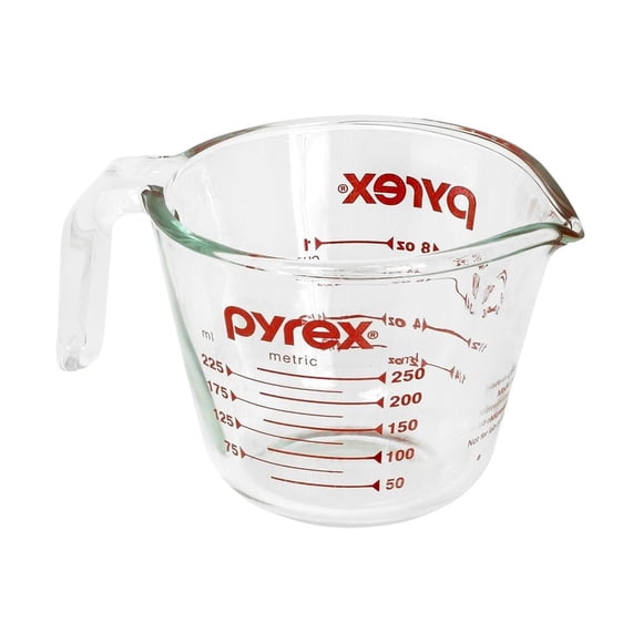 Taza Medidora Pyrex de Vidrio 250 ml