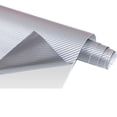 thumbnail image 4 of 1 Pcs Car Silver Carbon Fiber Vinyl Wrap Sticker Interior Accessories 50x12 Inch, 4 of 6