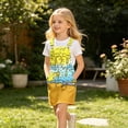 thumbnail image 6 of XAOFW Kids Girls Summer Dresses Sleeveless Ice Cream Printed Overalls Dress With Pocket Casual Suspender Dresses For Everyday Wear Soft Sundress 10-11 Years, 6 of 7