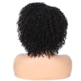 thumbnail image 4 of Women's black side-parted short curly wigs, 4 of 10