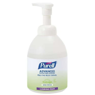 Advanced Pump Foam Hand Sanitizer- EcoLogo & Green Certified Moisturizing Hand Sanitizer| Gentle Foaming Hand Sanitizer- Trusted by Hospitals| 535 mL Pump Bottle, 18 Fl OZ PerPack of 1