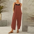 thumbnail image 2 of Pearl Back Jumpsuit Suit plus Size Pin up Jumpsuit Jumpsuit Belts for Women New Years Eve Outfits Women Cut up Overalls for Women Jumpsuit plus Size Women Pantsuit Rompers for Women Formal Pant Suits, 2 of 4