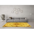 thumbnail image 3 of Ahgly Company Indoor Rectangle Persian Yellow Traditional Area Rugs, 8' x 12', 3 of 4