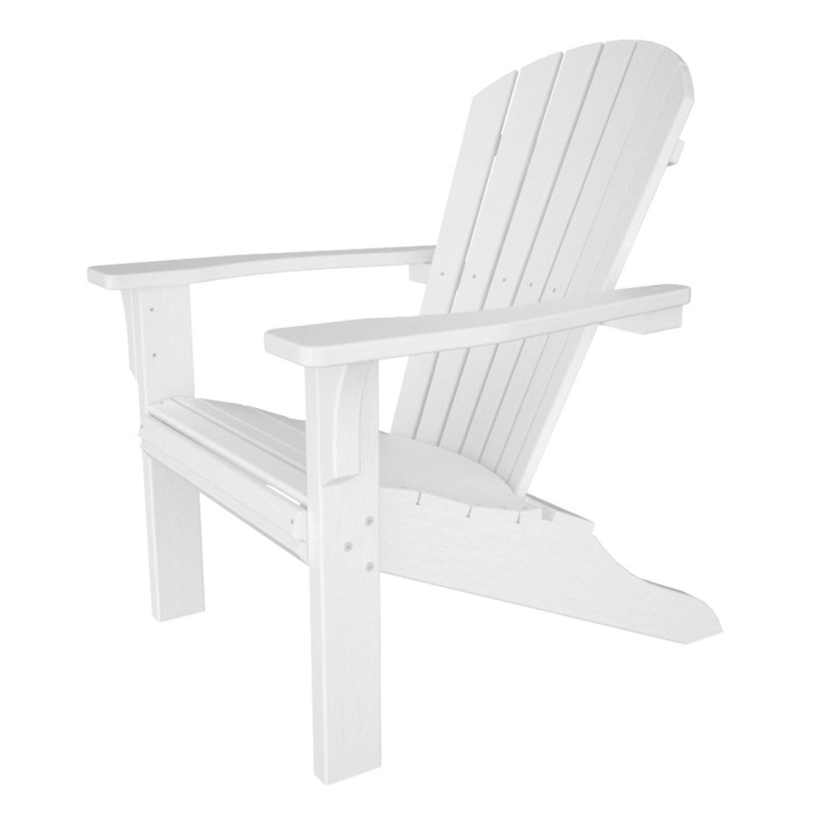 POLYWOOD® Seashell Recycled Plastic Adirondack Chair