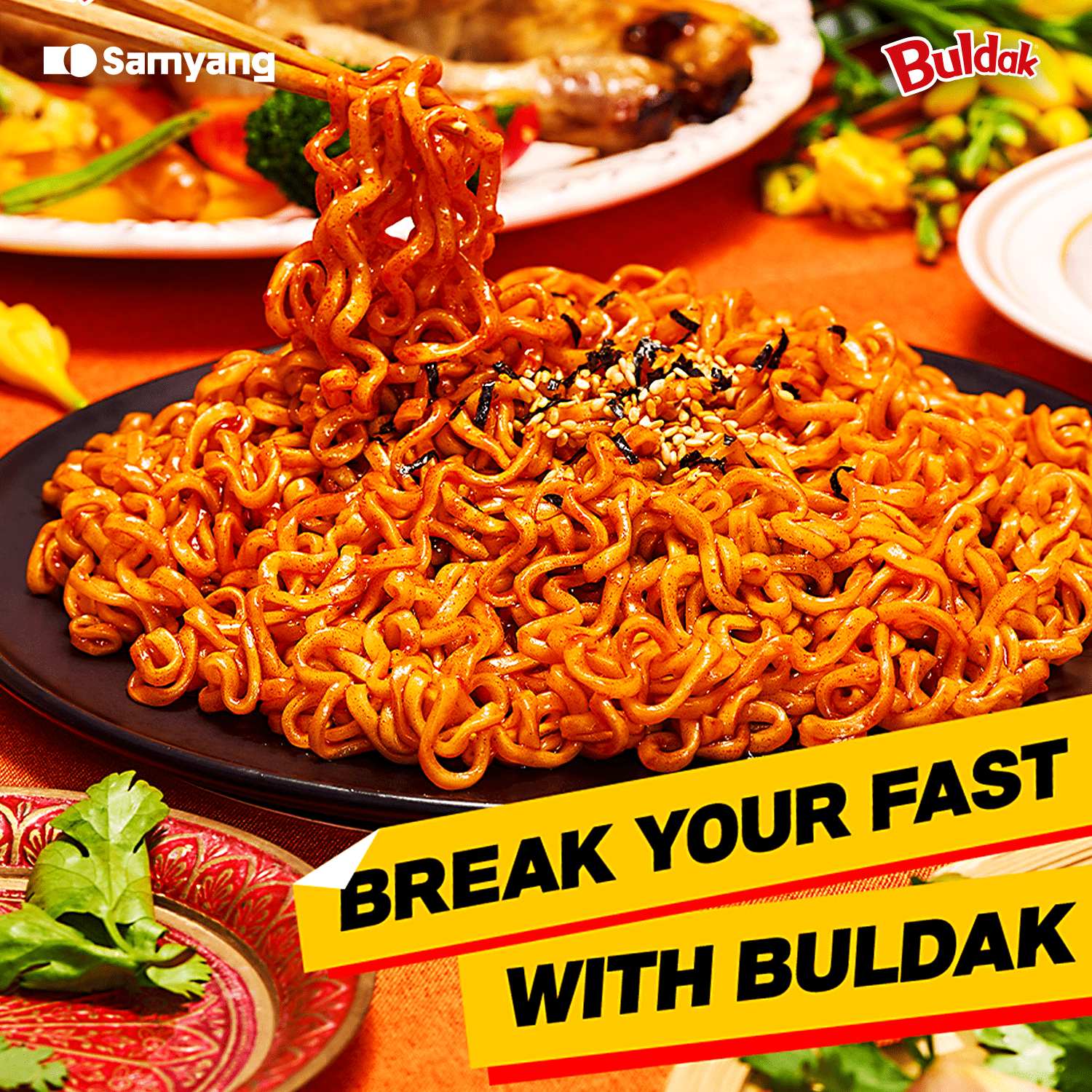 Samyang Buldak Rose Ramen 5-pack ,pack of 2