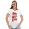 thumbnail image 3 of Alabama Heart of Dixie AL Native Womens Fitted Plus Size Graphic Tee Brisco Brands 2X, 3 of 5