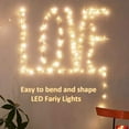 thumbnail image 5 of Rosnek 5M/10M/20M USB Christmas Tree Led String Lights with Smart Bluetooth App Remote Control Christmas Home Decor Fairy Lights Garland, 5 of 10
