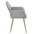 thumbnail image 6 of Upholstered Desk Chair No Wheels, 6 of 9