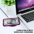 thumbnail image 3 of JTCASES for iPhone 15 Plus Case, Drop Resistant Corners, Wireless Charging, Heavy Duty Shockproof Hybrid Hard PC Bumper, Camera Protection, Skin-feel Anti-scratch Tough Phone Cover, Purple, 3 of 9