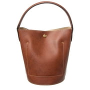 Longchamp Épure Small Leather Bucket Bag, Brown
