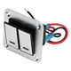 thumbnail image 1 of Panel De Interruptor Basculante, 12 V 24 V LED Azul Panel De Interruptor De Palanca Precableado Universal De aleación De Aluminio Para Camión Para Coche, 1 of 7
