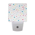 thumbnail image 6 of Yayeee LED Plug in Night Light for The Home with Auto Dusk to Dawn Light Sensors, 2 Pack, White Retro Pattern, 6 of 6