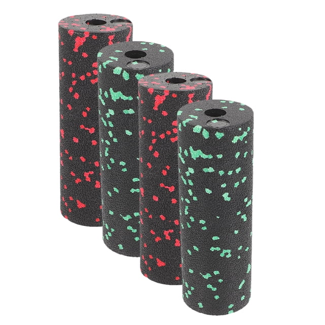 HEALEEP 4 Pcs Rouleaux de Massage Rouges pour Amis Qui Aiment le yoga et la Prévention des Blessures