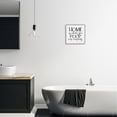 thumbnail image 2 of Stupell Poop Most Comfortably Funny Bathroom Typography Painting Gray Framed Art Print Wall Art, 2 of 7
