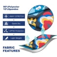 thumbnail image 4 of Pantalón corto SURF CUZ Parrot Blue 34 elástico en 4 direcciones, 4 of 6