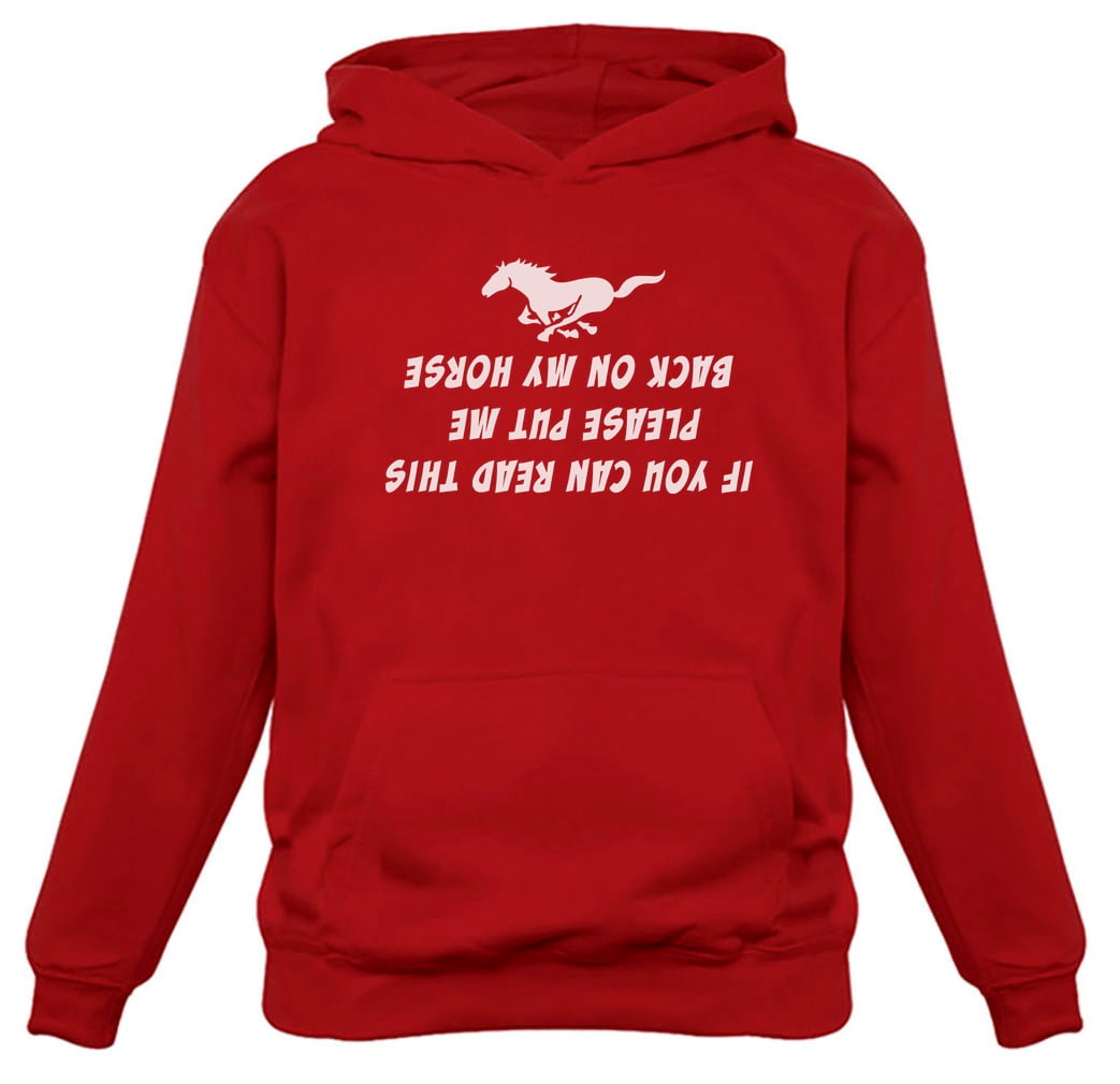 Tstars Womens Horse Lover Hoodie: Cozy Funny, Perfect for Horse