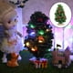 thumbnail image 3 of 2xSimulación 1:12 Casa de Árbol de Navidad Decoración de de para El Escritorio para hogar, 3 of 7