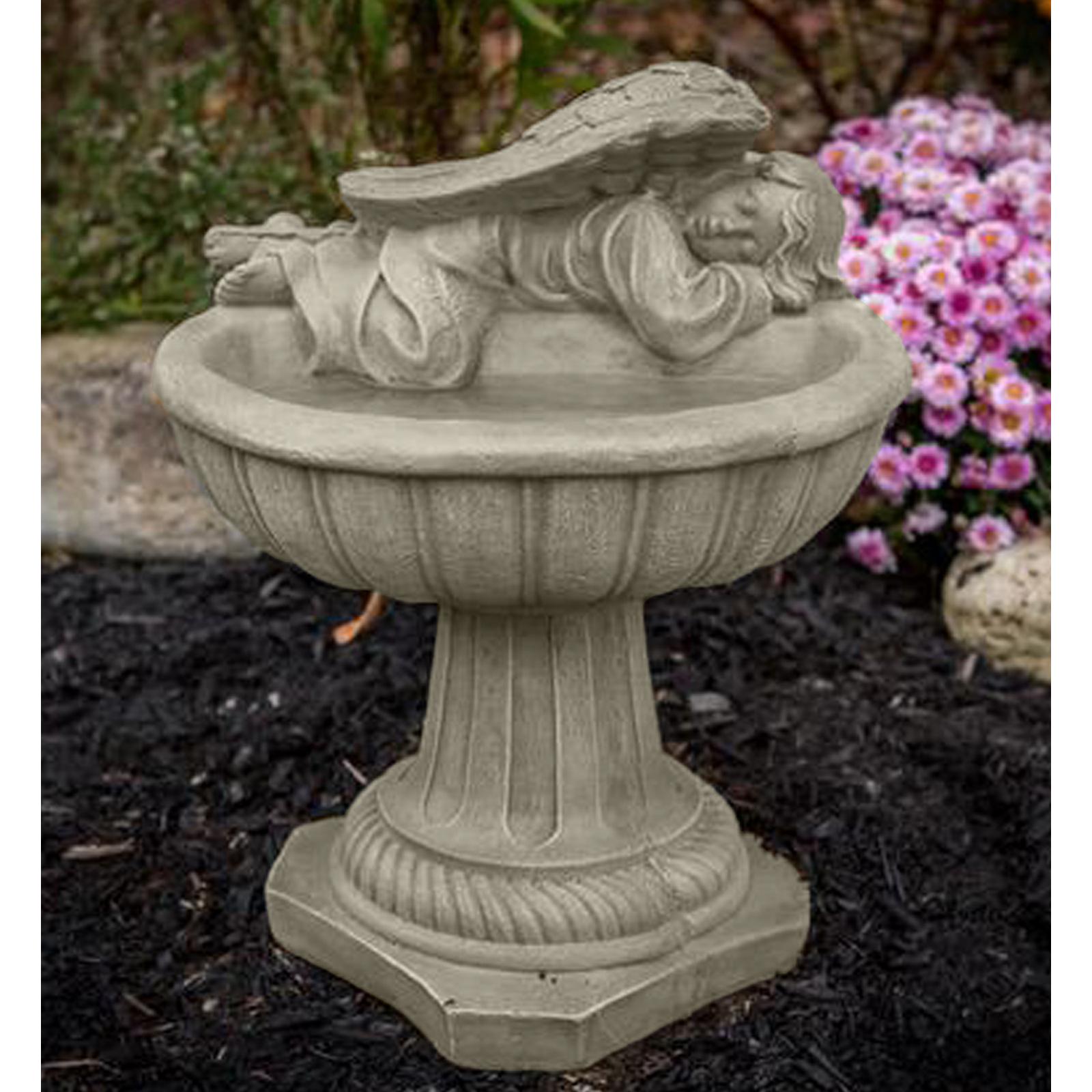 Athena Garden Cast Stone Heavenly Angel Bird Bath - image 2 of 2