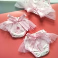 thumbnail image 5 of shenmeida Dog Sanitary Menstrual Panties Female, Puppy Diapers with Elastic Strap Washable, Doggie Underwear Physiological Pants Shorts, Reusable Pet Nappies Briefs for Small Dogs, 5 of 7