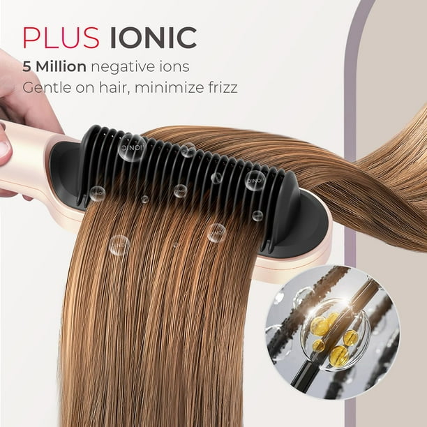 Cepillo alisador de pelo TYMO Ring Plus Ionic Titanium Gold