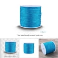 thumbnail image 5 of 100M x 0.8mm Nylon Chinese Knot Cord Rattail Macrame Shamballa Thread String Blue, 5 of 5