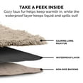 thumbnail image 5 of FurHaven Pet Products Luxury Fur Snuggle Spot Furniture Protector - Taupe, One Size, 5 of 12