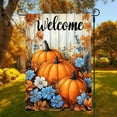 thumbnail image 2 of Fall Garden Flags 12x18 Double Sided Small Burlap Autumn Holiday Farmhouse Outdoor Pumpkin Floral Garden Flag Fall Decoration Yard Porch Lawn Flags for Outside, 2 of 6