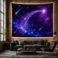 thumbnail image 6 of Bright Star With Cosmic Arc Against Dark Space, Mystical Celestial Art for Space Lovers, Cosmic Wall Decor, Housewarming Gift, Tapestry Wall Hanging for Bedroom and Dorm, 6 of 7