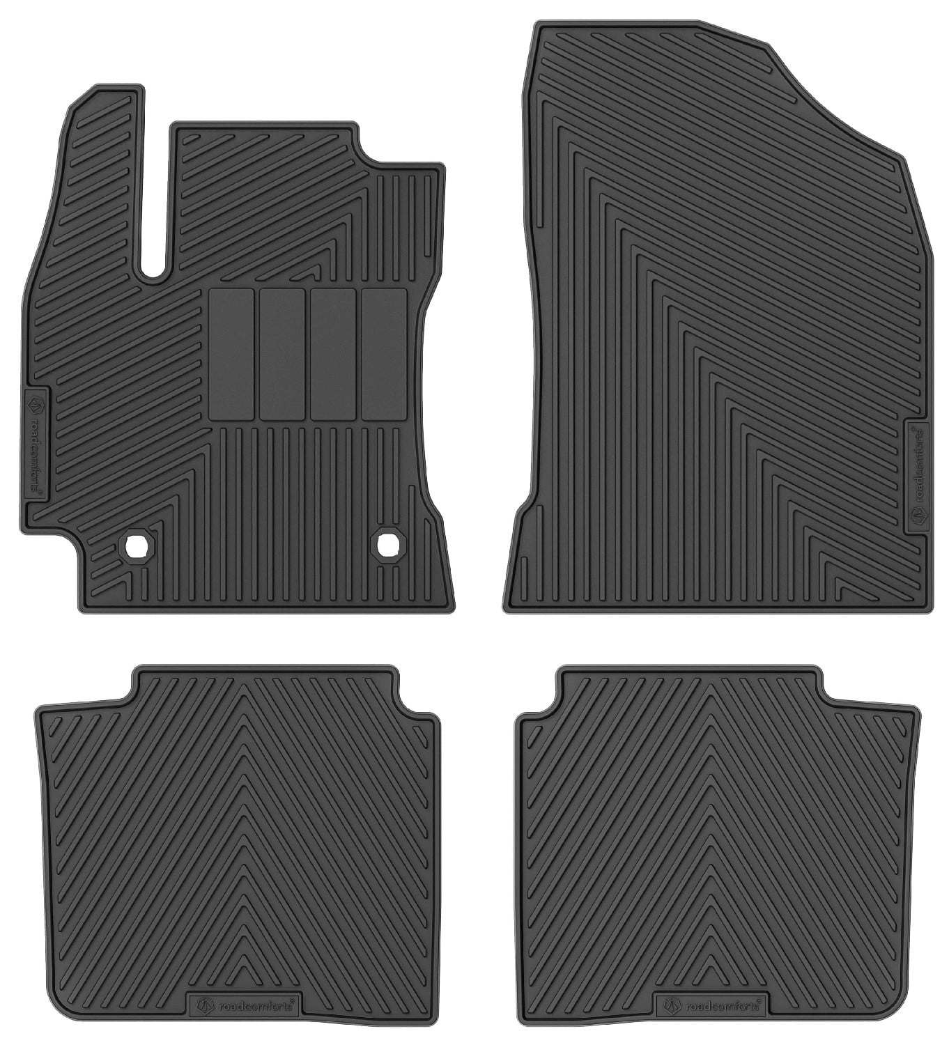 RC48142 Custom Fit AllWeather Floor Mats for 2018 Toyota