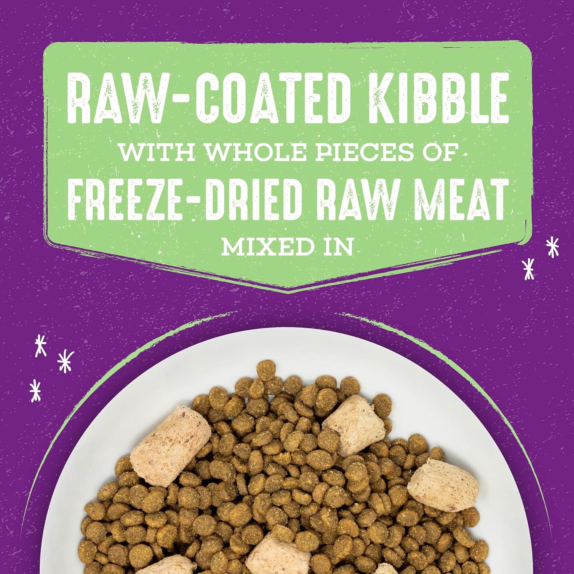 Stella & Chewy's Baked Kibble for Cats - Raw Blend Cage-Free Recipe - 10 Pound Bag