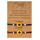 thumbnail image 5 of Abanico de pulsera de cuero pulsera de la mujer girasol pulsera retro girasol flores pulsera para las mujeres niñas, 5 of 5
