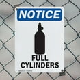 thumbnail image 5 of (2 Pack) Full Cylinders OSHA Notice Sign 10 Inch X 14 Inch Indoor / Outdoor Rust-Free Aluminum Metal Signs for Workplace, Workshop, and Construction Site, Made in the USA, 5 of 8