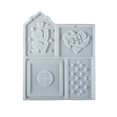 thumbnail image 2 of Molde de casa Ganfancp Moldes de Navidad para Velas Luz de Noche, 2 of 7