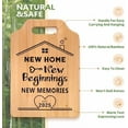 thumbnail image 4 of Housewarming Gifts for New Home 2025 - Unique Housewarming Cutting Board - New Home Gift Ideas for Friends, Neighbor, First Apartment, 12.3" L x 8.7" W$$Home Decor, Kitchen, & Other, 4 of 6