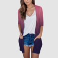 thumbnail image 2 of Long Sleeve Cardigan For Women Fall Open Front Cardigan With Pockets Casual Duster Lightweight Cardigan Sweater, 2 of 4