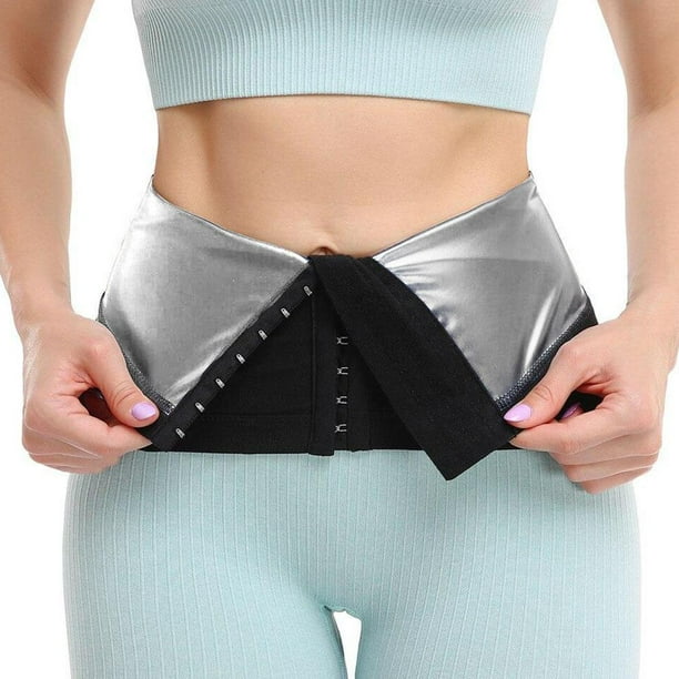Womens Waist Trimmer Belt Burn Stomach Fat and Lose Weight with Sweat