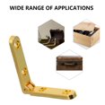 thumbnail image 4 of 10 bisagras de 90 grados para caja de madera, regalo, vino, joyero, cofre, bisagra, 4 of 7