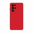 thumbnail image 1 of PANDACO Soft Shell Matte Red Case for Samsung Galaxy S21 Ultra, 1 of 3