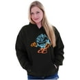 thumbnail image 3 of Pacman Eating Hoodie Sweatshirt Women Men Brisco Brands S, 3 of 6