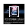 thumbnail image 3 of Thermaltake CTE C700 TG ARGB Snow Mid Tower with Centralized Thermal Efficiency Design; 3x140mm White CT140 ARGB Fans Pre-Installed; Tempered Glass Front & Side Panel; CA-1X7-00F6WN-01; White, 3 of 5