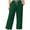 F1-Green, variant on SHOWMALL Women's Plus Size Wide Leg Pants 1X-5X, Light Gray Soft Stretch Lounge Pants with Elastic Drawstring Waist and Pockets for Homewear and Travel