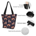 thumbnail image 4 of Easygdp Leopard Print Shoulder Bags for Women,Crossbody Bags Shoulder Purse Handbag for Women, 4 of 6