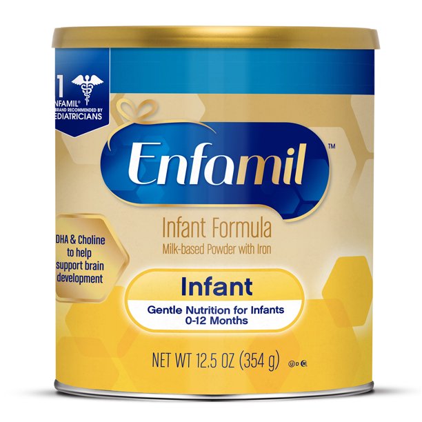 Enfamil Powder Baby Formula, 12.5 oz Can